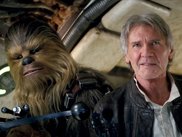 Chewbacca e Han Solo estão de volta no novo filme de Star Wars