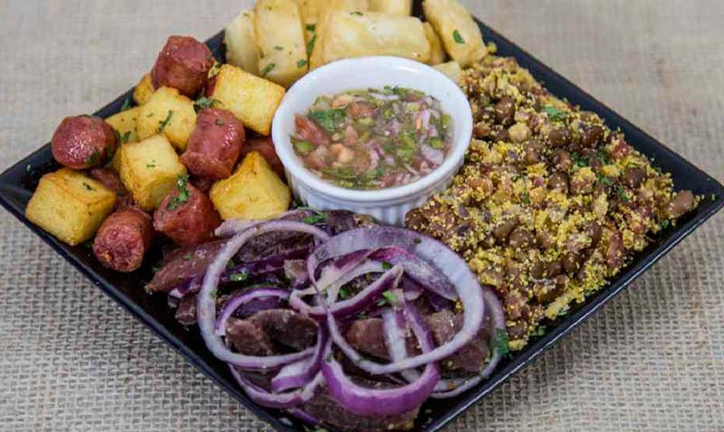 Comida di Buteco - Tramelinha. Prato: Cearense Arretado